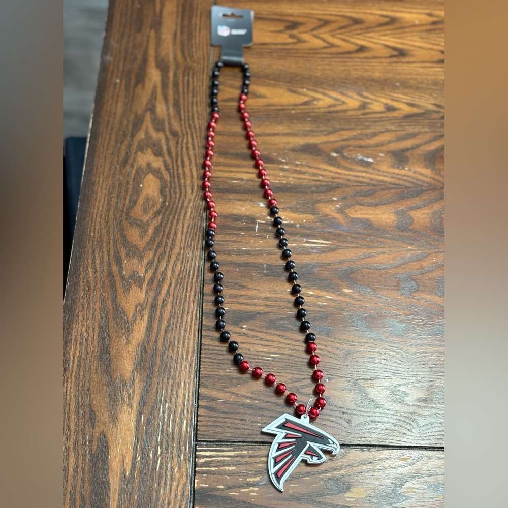 Atlanta Falcons Beaded Necklace